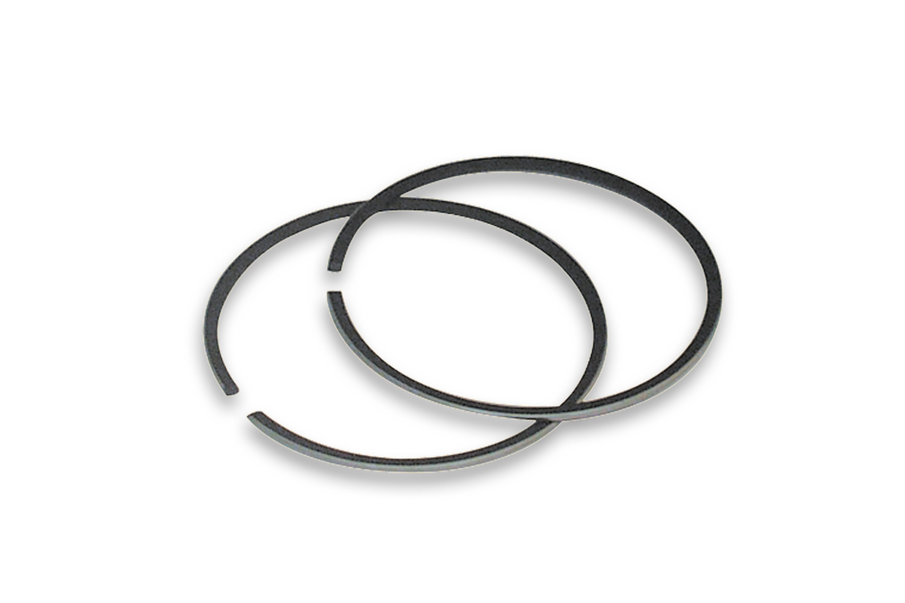 Malossi 2 piston rings D.57.5x1.2 semi-trapezoidal
